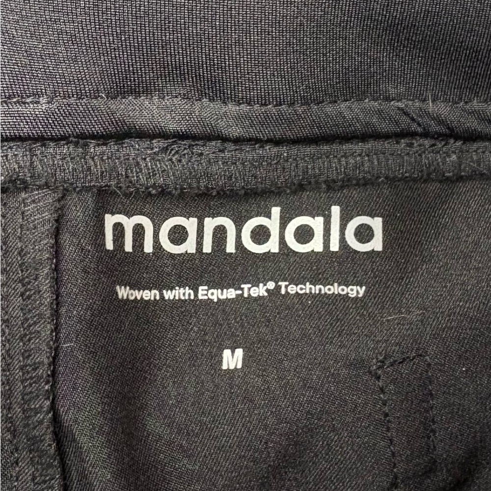 MANDALA Black Jogger Scrub Pants - Picture 3 of 4